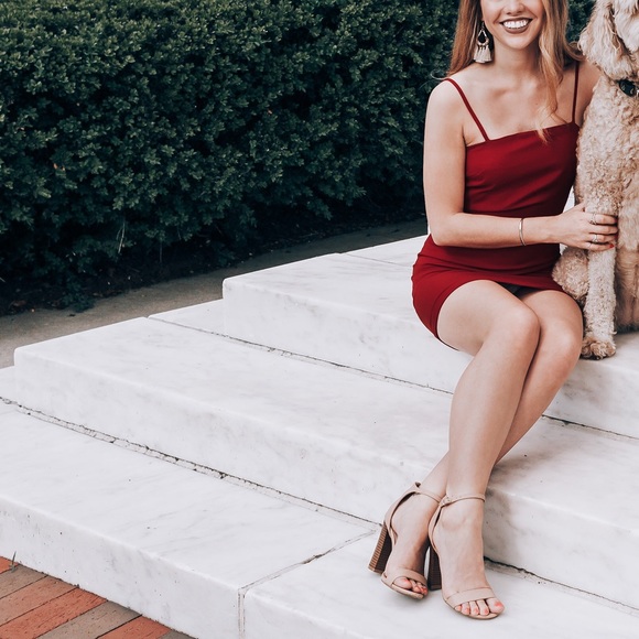 Lulus red mini dress - Picture 2 of 4